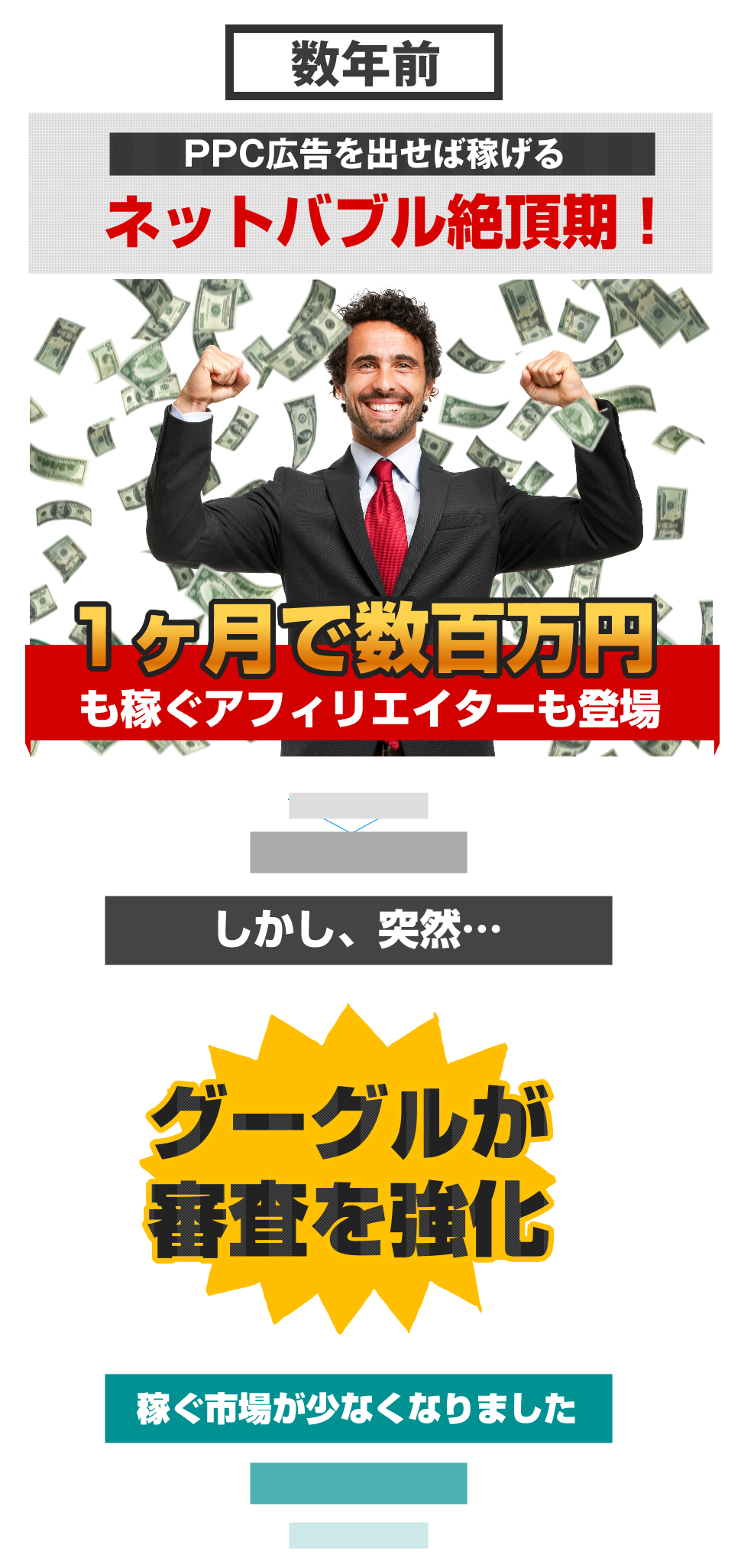 過去には１ヶ月で数百万円も稼ぐアフィリエイターも登場
